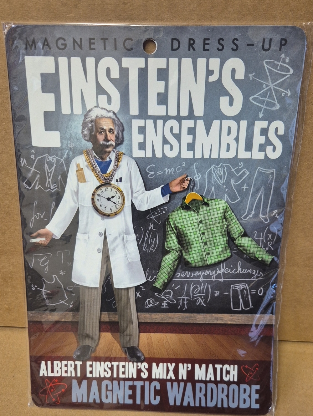 Albert Einstein's Mix N'Match Magnetic Wardrobe